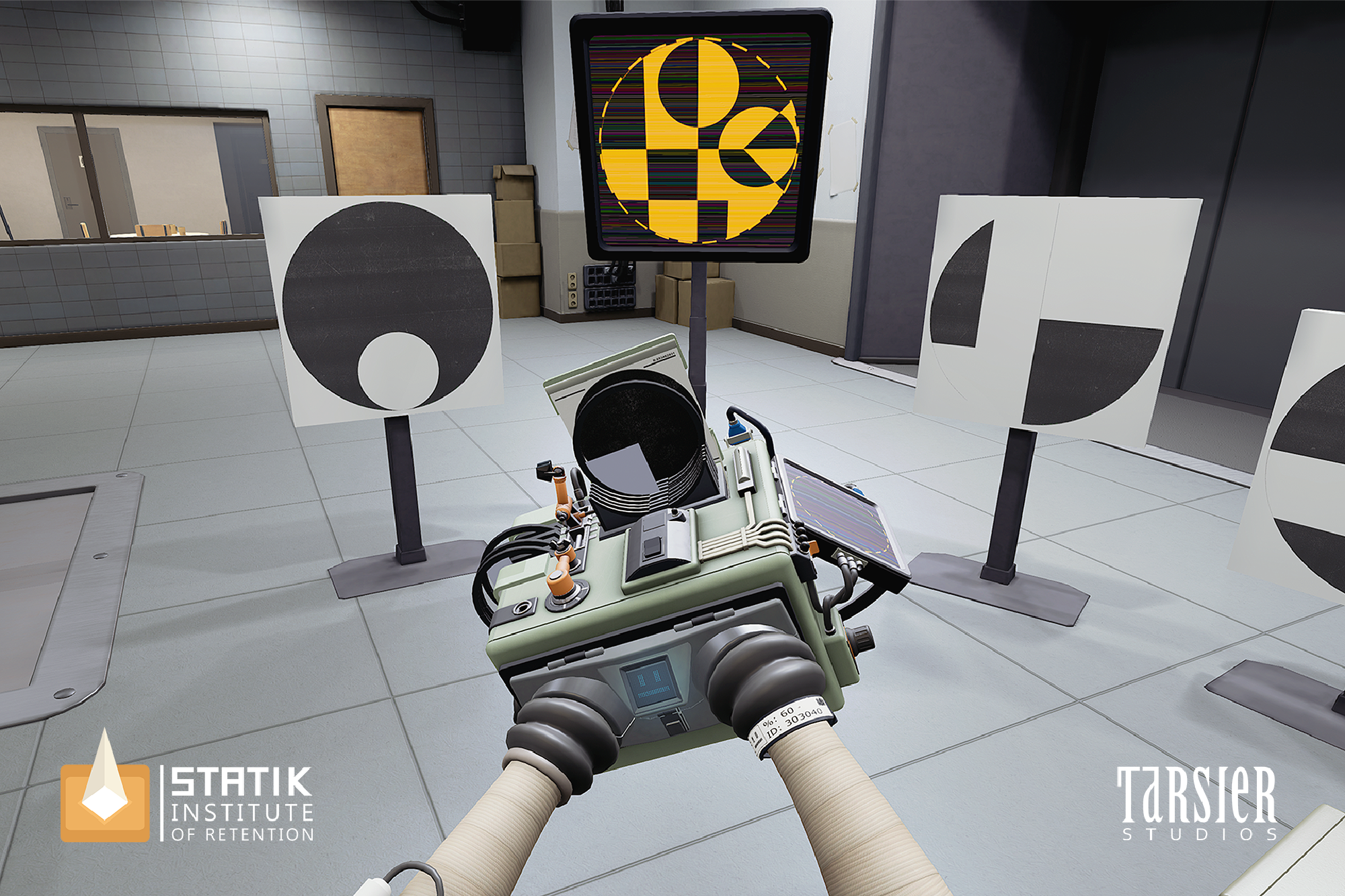 PSVR puzzle gameplay from statik, fourth puzzle